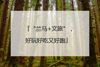 “兰马+文旅”，好玩好吃又好跑
