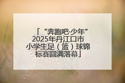 “奔跑吧·少年”2025年丹江口市小学生足（篮）球锦标赛圆满落幕