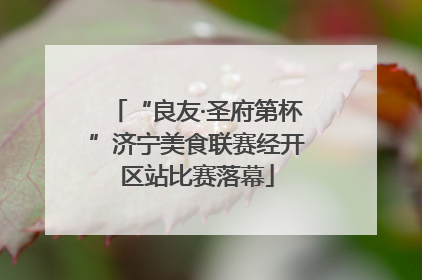 “良友·圣府第杯”济宁美食联赛经开区站比赛落幕