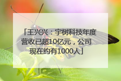 王兴兴：宇树科技年度营收已超10亿元，公司现在约有1000人