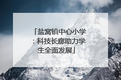 盐窝镇中心小学：科技长廊助力学生全面发展