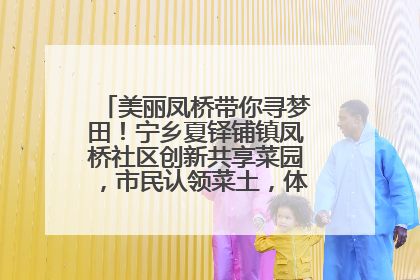 美丽凤桥带你寻梦田！宁乡夏铎铺镇凤桥社区创新共享菜园，市民认领菜土，体验耕种收获乐趣