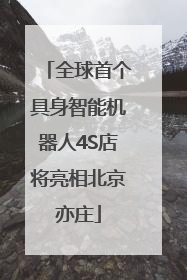 全球首个具身智能机器人4S店将亮相北京亦庄