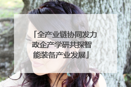 全产业链协同发力 政企产学研共探智能装备产业发展