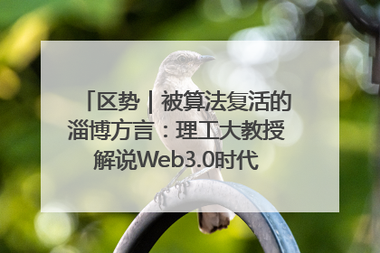 区势｜被算法复活的淄博方言：理工大教授解说Web3.0时代声音传播密码