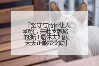 坚守与情怀让人动容，共赴支教路的浙江退休夫妇获天天正能量奖励