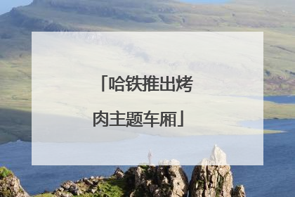 哈铁推出烤肉主题车厢