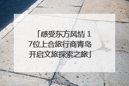 感受东方风情 17位上合旅行商青岛开启文旅探索之旅