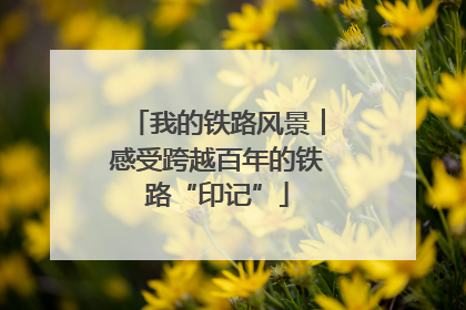 我的铁路风景︱感受跨越百年的铁路“印记”