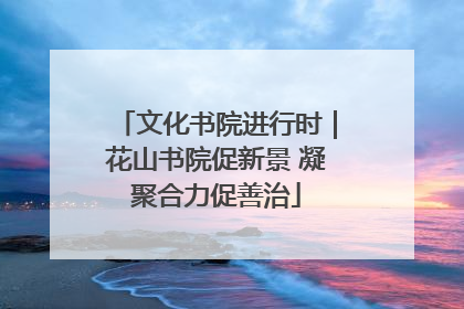 文化书院进行时｜花山书院促新景 凝聚合力促善治