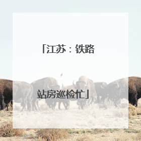 江苏：铁路站房巡检忙