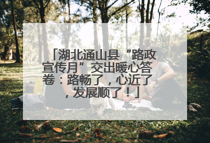 湖北通山县“路政宣传月”交出暖心答卷：路畅了，心近了，发展顺了！