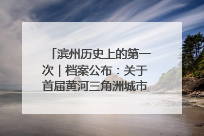 滨州历史上的第一次｜档案公布：关于首届黄河三角洲城市经济博览会暨发展论坛情况的总结报告