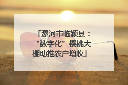 漯河市临颍县：“数字化”樱桃大棚助推农户增收