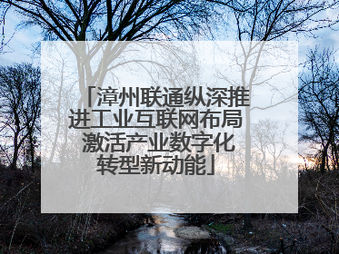 漳州联通纵深推进工业互联网布局 激活产业数字化转型新动能