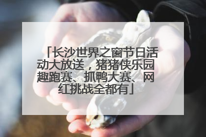 长沙世界之窗节日活动大放送，猪猪侠乐园趣跑赛、抓鸭大赛、网红挑战全都有