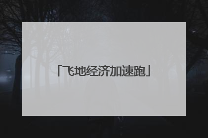 飞地经济加速跑