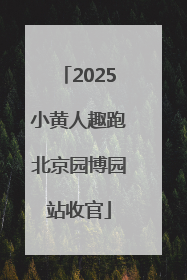 2025小黄人趣跑北京园博园站收官